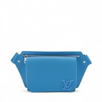 ヴィトン LVアエログラム テイクオフ スリング  M22665 ブルー