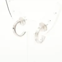 カルティエ ミニラブ ピアス 750(WG) 3.7g