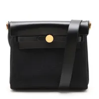 エルメス エールバッグ ジップ 20 ミニ トワルミリタリーxヴァッシュハンター ブラック ゴールド金具 K:2025年