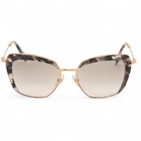 ミュウミュウ SMU52Q サングラス プラスチック×メタル ゴールド