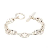 エルメス シェーヌダンクルGM ブレスレット 14コマ 925 75.0g シルバー