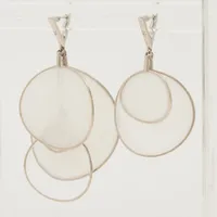 ヴィトン DI0125 ピアス(両耳用) GP シルバー MP1551