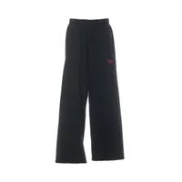 バレンシアガ 25年 コットン スウェットパンツ XS メンズ ブラック