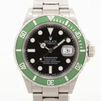ロレックス サブマリーナーデイト 16610T SS SS AT ブラック文字盤