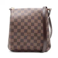 ヴィトン ダミエ ミュゼットサルサ ロングショルダー N51300 ブラウン