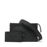 ヴィトン モノグラムシャドウ ガストン ウエアラブルウォレット M81115 ブラック RFID反応あり