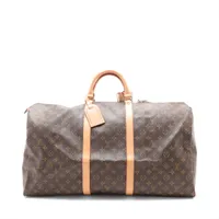 ヴィトン モノグラム キーポル50 M41426 ブラウン A3973852｜中古