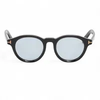 トムフォード TF1232-D サングラス 49□21 アセテート ブラック×ブルー