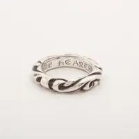 Chrome Hearts Scroll band Ring 925 5.2g No. 4 ZZ026729｜Pre-owned