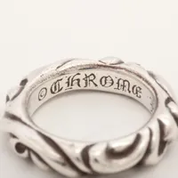 Chrome Hearts Scroll band Ring 925 5.2g No. 4 ZZ026729｜Pre-owned