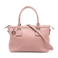 グッチ ミスGG レザー 2WAYハンドバッグ ピンク 449659 アウトレット