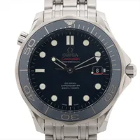 オメガ シーマスター プロフェッショナル ダイバー 300M コーアクシャル クロノメーター 212.30.41.20.03.001 SS SS AT ブルー文字盤