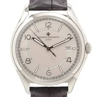 ヴァシュロンコンスタンタン フィフティーシックス オートマティック 4600E/000A-B442 SS SS×革 AT グレー文字盤