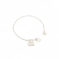 エルメス ケリー アミュレット ブレスレット ST 925 4.9g シルバー