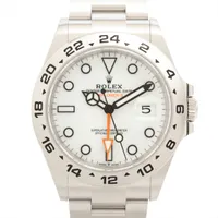 ロレックス エクスプローラーⅡ 226570 SS SS AT ホワイト文字盤