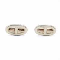 エルメス シェーヌダンクル カフス 925 シルバー