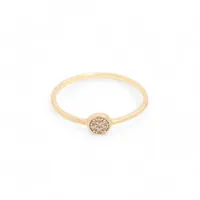 エテ ダイヤ リング K10(YG) 0.6g 0.02