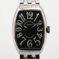 フランクミュラー カサブランカ SS SS AT ブラック文字盤 5850CASA AC