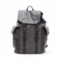 ヴィトン モノグラム エクリプス リバース クリストファーPM M46331 グレーxブラック RFID反応あり