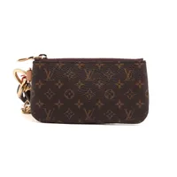 ヴィトン モノグラムキャンバス フォン ホルダー M26898 ブラウン ポーチ