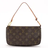 ヴィトン モノグラム ポシェットアクセソワール M51980 AR0948 ブラウン