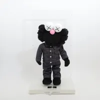ディオール×カウズ ぬいぐるみ ファブリック ブラック BFF Dior Plush