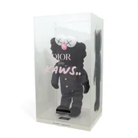 ディオール×カウズ ぬいぐるみ ファブリック ブラック BFF Dior Plush 187/500