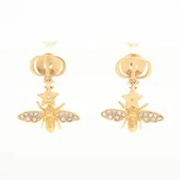 ディオール ビー ピアス(両耳用) GP ゴールド