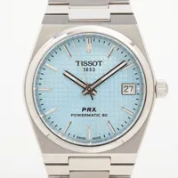 ティソ PRX パワーマティック80 T137.207.11.351.00 SS SS AT ブルー文字盤 あまりごま1