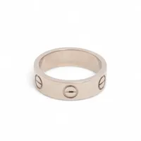 カルティエ ラブ リング 750(WG) 6.7g 51