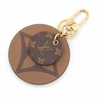 ヴィトン M69317 ポルトクレ イリュストレ BC0272 チャーム GP×PVC マロン