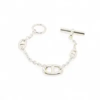 エルメス シェーヌダンクル ファランドール 2022 ブレスレット ST 925 25.6g シルバー