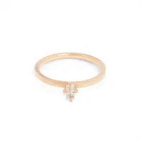 アガット 色石 リング K10(PG) 1.2g