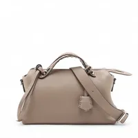 フェンディ セレリア バイザウェイ ミディアム レザー 2WAYハンドバッグ ブラウン