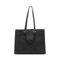 ヴィトン モノグラムアンプラント オンザゴーGM M44925 ブラック RFID反応あり