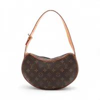 ヴィトン モノグラム ポシェット クロワッサン M51510 ブラウン