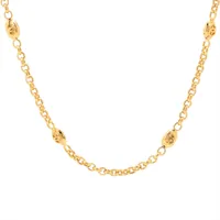 シャネル ココマーク 97P ネックレス GP ゴールド