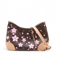 ヴィトン×村上隆 モノグラムチェリーブロッサム M13265 ブラウン RFID反応あり