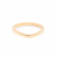 カルティエ バレリーナ カーブ ウェディング リング 750(PG) 2.5g 53