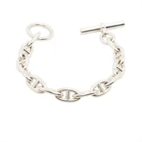 エルメス シェーヌダンクルGM 2025 ブレスレット 13コマ 925 71.7g シルバー