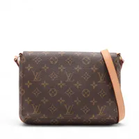 ヴィトン モノグラム ミュゼットタンゴ M51257 ブラウン