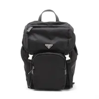 プラダ テスート ナイロン バックパック/リュック ブラック 2VZ135