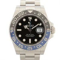 ロレックス GMTマスターⅡ 126710BLNR SS SS AT ブラック文字盤 オイスターブレスレット