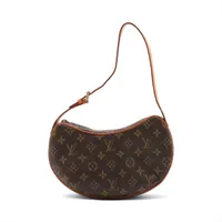 ヴィトン モノグラム ポシェット クロワッサン M51510 ブラウン