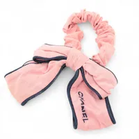 シャネル マトラッセ 23C シュシュ シルク ピンク