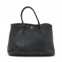 エルメス ガーデンパーティ36 PM カマイユ ネゴンダ ブラック シルバー金具 A:2017年