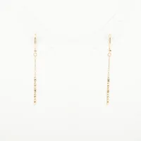 エテ ピアス K18(YG) 0.6g