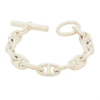 エルメス シェーヌダンクルGM 2024 ブレスレット 12コマ 925 68.6g シルバー