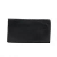 エルメス MC2フレミング レザー ロングウォレット ブラック シルバー金具 W:2024年