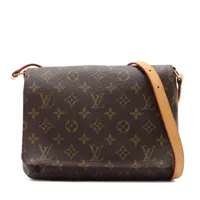 ヴィトン モノグラム ミュゼットタンゴ M51257 ブラウン